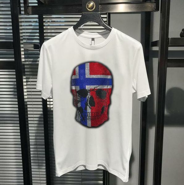 2022 new brand drill handsome men's t-shirts summer fitness wear creative diamonds t-shirt cool for men, White;black
2022 new brand drill handsome men's t-shirts summer fitness wear creative diamonds t-shirt cool for men, White;black