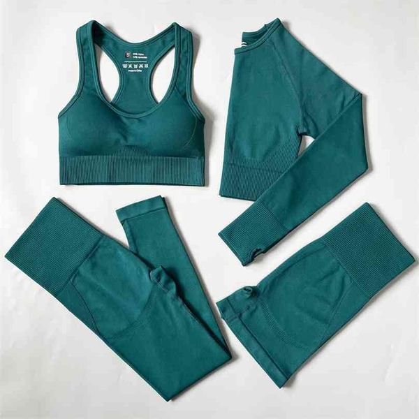 2/3/4pcs seamless yoga set women gym clothes sportswear suits for fitness underwear tracksuits leggings sports bra 210802, Gray
2/3/4pcs seamless yoga set women gym clothes sportswear suits for fitness underwear tracksuits leggings sports bra 210802, Gray