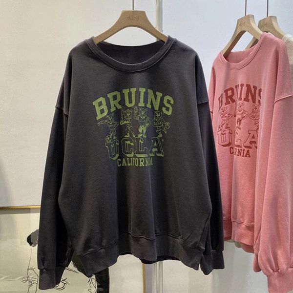 women's hoodies & sweatshirts picture 2021 autumn loose hairpin rac, Black