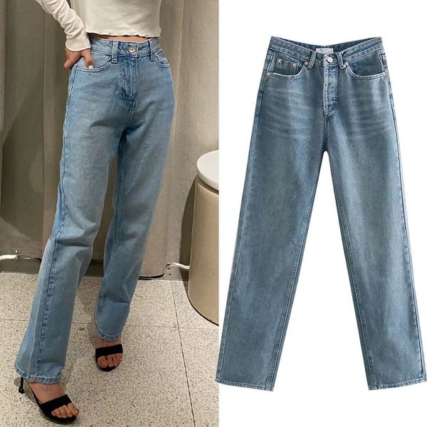 women's jeans woman will see long-legged brim pants for baggy za denim high waist clothes streetwear vintage blue fashion harajuku a6t5
women's jeans woman will see long-legged brim pants for baggy za denim high waist clothes streetwear vintage blue fashion harajuku a6t5