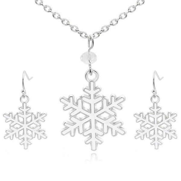 earrings & necklace u-magical christmas snowflakes hollow pendant for women simple enamel gold silver color metallic party jewelry
earrings & necklace u-magical christmas snowflakes hollow pendant for women simple enamel gold silver color metallic party jewelry