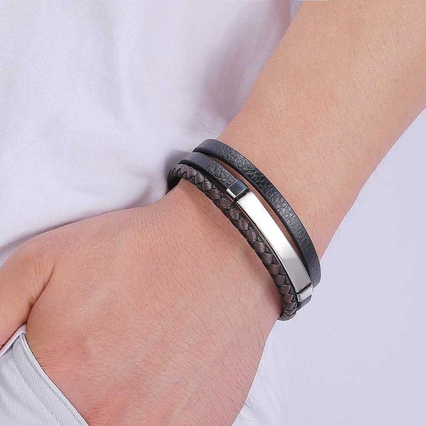 charm bracelets japanese and korean fashion jewelry, personalized design three-ring bracelet, braided leather rope men bracelet, Golden;silver
charm bracelets japanese and korean fashion jewelry, personalized design three-ring bracelet, braided leather rope men bracelet, Golden;silver