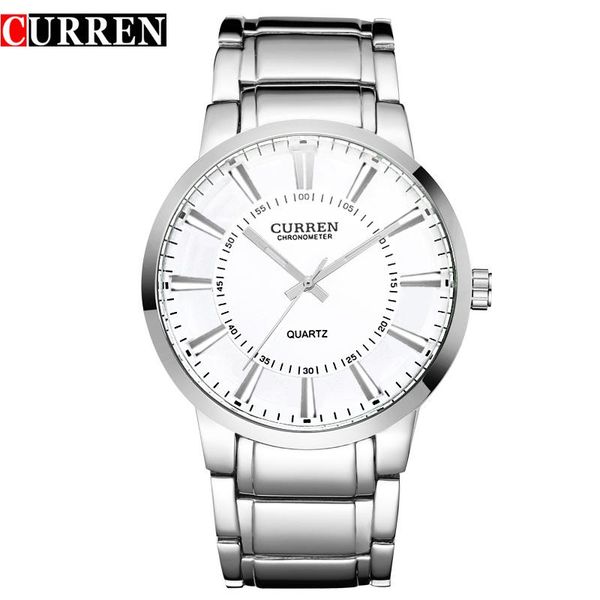 wristwatches curren men watch ultra thin stainless steel clock male quartz sport waterproof casual wristwatch relogio, Slivery;brown
wristwatches curren men watch ultra thin stainless steel clock male quartz sport waterproof casual wristwatch relogio, Slivery;brown