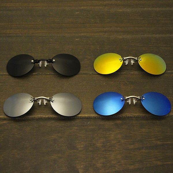 classic round clip on glasses matrix morpheus sunglasses movie rimless men, White;black
classic round clip on glasses matrix morpheus sunglasses movie rimless men, White;black