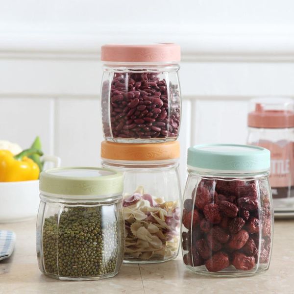 storage bottles & jars transparent kitchen glass tank creative moisture-proof insect-proof tea dried fruit container
storage bottles & jars transparent kitchen glass tank creative moisture-proof insect-proof tea dried fruit container