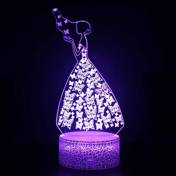 led lights princess butterfly 3d lamp night colorful touch remote control visual gift decoration for room strings
led lights princess butterfly 3d lamp night colorful touch remote control visual gift decoration for room strings