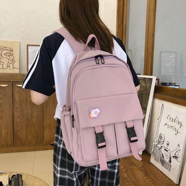 backpack fashion women waterproof nylon solid color for teenage girls 2021 summer shoulder bag school female ladies
backpack fashion women waterproof nylon solid color for teenage girls 2021 summer shoulder bag school female ladies