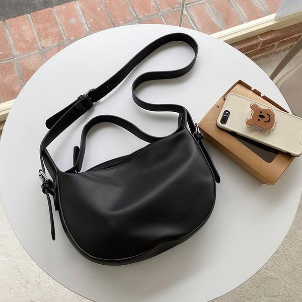 evening bags women's shoulder crossbody handbags purses female casual versatile saddle soild color travel for ladies simple zipper
evening bags women's shoulder crossbody handbags purses female casual versatile saddle soild color travel for ladies simple zipper