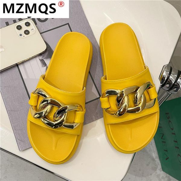 slippers women metal chain open toe candy colors buckle flat platform casual slide ladies summer beach flip flops, Black
slippers women metal chain open toe candy colors buckle flat platform casual slide ladies summer beach flip flops, Black