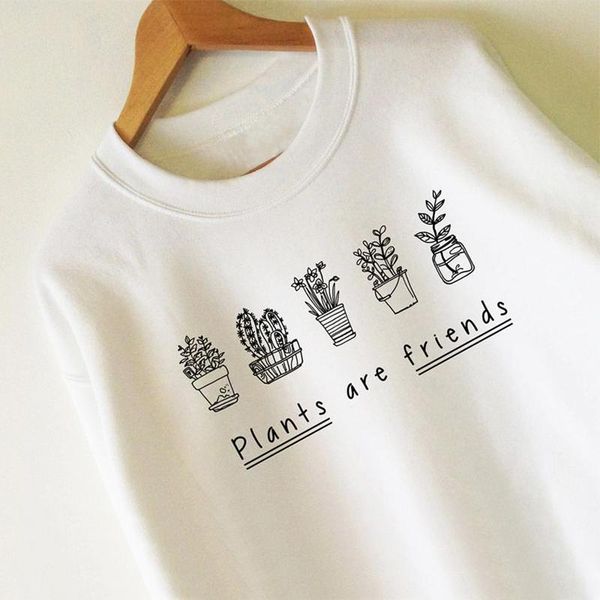 women's hoodies & sweatshirts plants are friends sweatshirt casual print pullovers harajuku pink clothing woman clothes oversized hoodi, Black
women's hoodies & sweatshirts plants are friends sweatshirt casual print pullovers harajuku pink clothing woman clothes oversized hoodi, Black