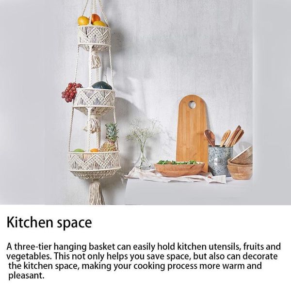 decorative objects & figurines 2021 hanging fruit basket 3 tier woven cotton rope wall baskets kitchen storage
decorative objects & figurines 2021 hanging fruit basket 3 tier woven cotton rope wall baskets kitchen storage