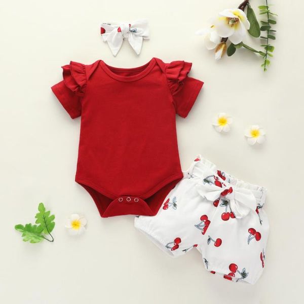 born baby girls clothes sets outfits summer ruffle short print toddler infant clothing, White
born baby girls clothes sets outfits summer ruffle short print toddler infant clothing, White