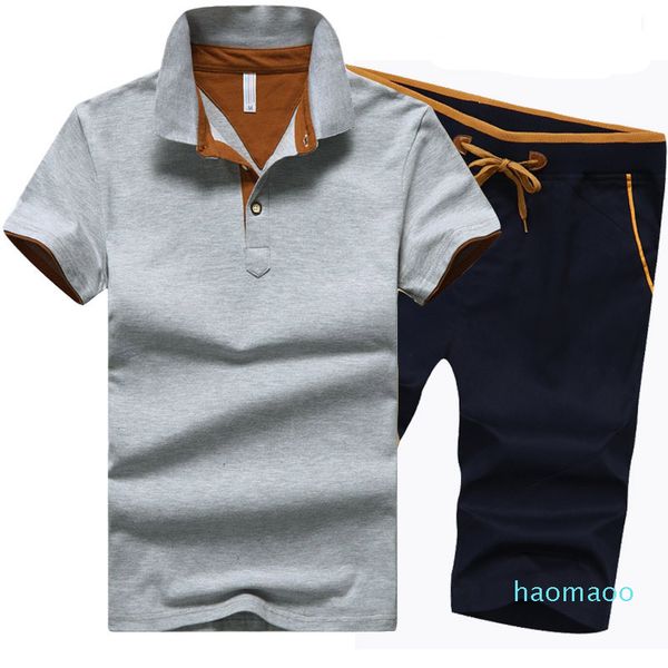fashion mens summer v-neck short-sleeve polo shirt suit slim fit set plus size 4xl, White;black
fashion mens summer v-neck short-sleeve polo shirt suit slim fit set plus size 4xl, White;black