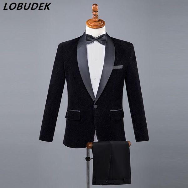 men's suits & blazers autumn 4 color male formal chorus stage outfit singer host performance clothes wedding groom dresses po studio me, White;black
men's suits & blazers autumn 4 color male formal chorus stage outfit singer host performance clothes wedding groom dresses po studio me, White;black