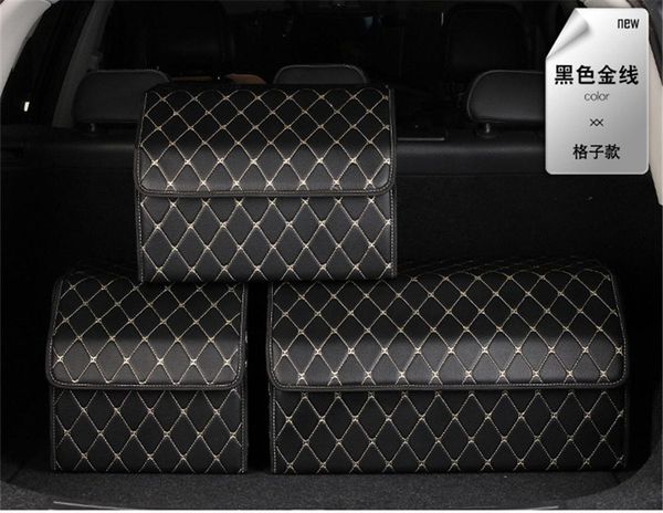 car organizer pu leather trunk storage box grade bag folding tool glove for sedan suv mpv
car organizer pu leather trunk storage box grade bag folding tool glove for sedan suv mpv