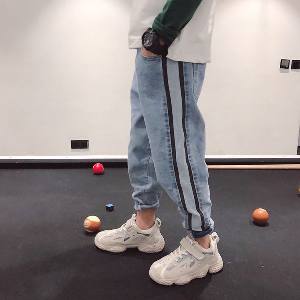 classic jeans children boy cowboy trousers light-color denim pants spring autumn kids elastic waist jeans, Blue
classic jeans children boy cowboy trousers light-color denim pants spring autumn kids elastic waist jeans, Blue