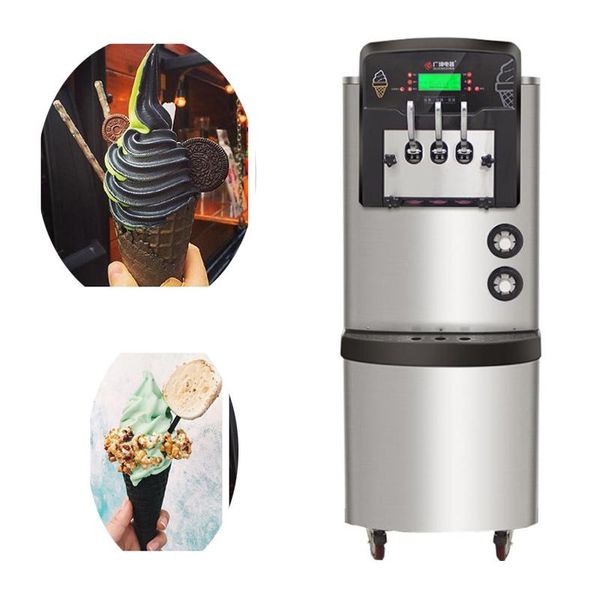 ice cream making machine precooling system for vertical the lcd panel