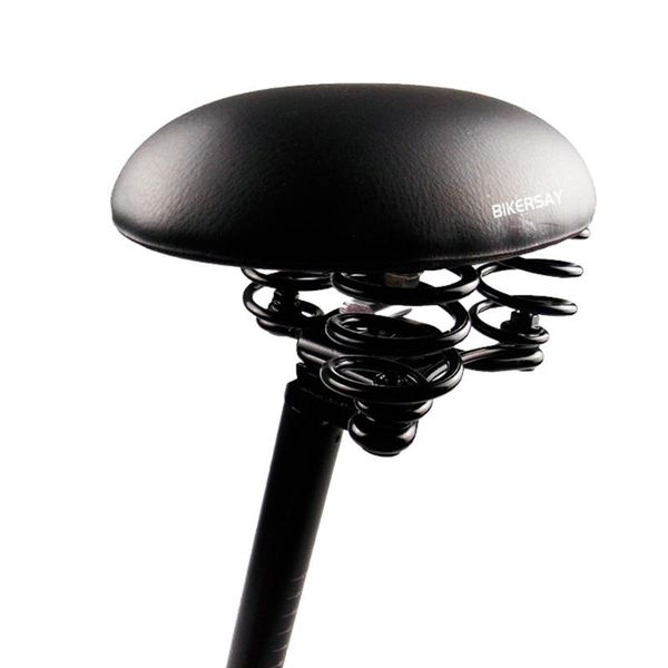 bike saddles noseless universal round mountain seat absorbant mtb saddle cycling sports cushion pad (black)
bike saddles noseless universal round mountain seat absorbant mtb saddle cycling sports cushion pad (black)