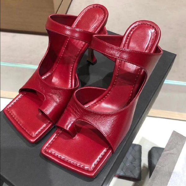 slippers 2021 high heels formal for women elongated square sole mules sandals gold burgundy black thong toe sandalias mujer
slippers 2021 high heels formal for women elongated square sole mules sandals gold burgundy black thong toe sandalias mujer