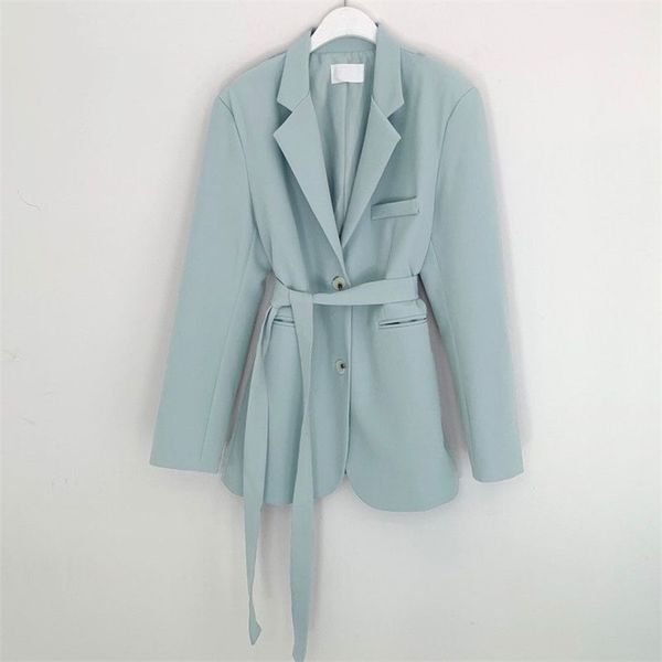 spring autumn women's suit french solid color collar long-sleeved slim double pocket loose female s gx397 210507, White;black
spring autumn women's suit french solid color collar long-sleeved slim double pocket loose female s gx397 210507, White;black