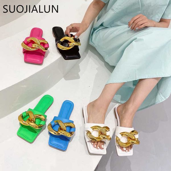 suojialun fashion brand slipper big chain buckle summer beach slides ladies casual outdoor home slipper open toe flip flop 210630, Black
suojialun fashion brand slipper big chain buckle summer beach slides ladies casual outdoor home slipper open toe flip flop 210630, Black