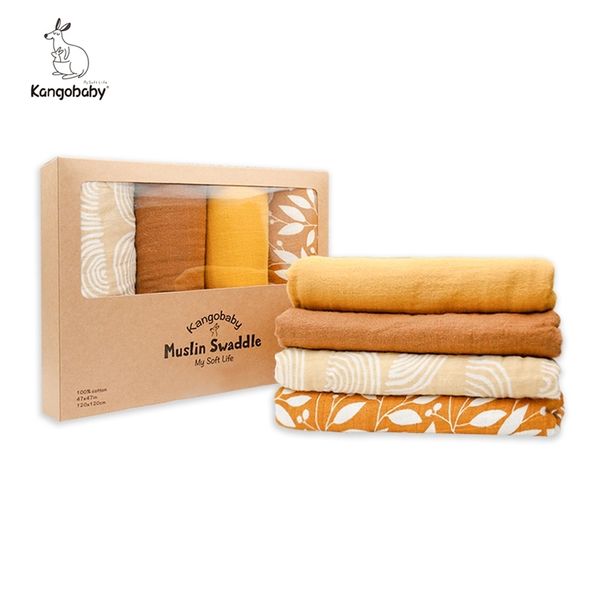 kangobaby 4pcs/pack 2-layer 100% cotton super soft and breathable baby swaddle background blanket for born pography 211025
kangobaby 4pcs/pack 2-layer 100% cotton super soft and breathable baby swaddle background blanket for born pography 211025