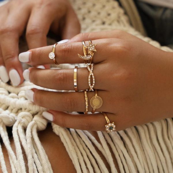cluster rings star matching for women anillos mujer ring set bagues anillo bohemian jewellery slytherin accessories couple gift sygnety, Golden;silver
cluster rings star matching for women anillos mujer ring set bagues anillo bohemian jewellery slytherin accessories couple gift sygnety, Golden;silver