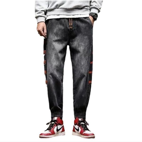 men's jeans spring autumn street personality loose large size harlan beam pants fat thick legs elastic waist plus s-5xl, Blue
men's jeans spring autumn street personality loose large size harlan beam pants fat thick legs elastic waist plus s-5xl, Blue