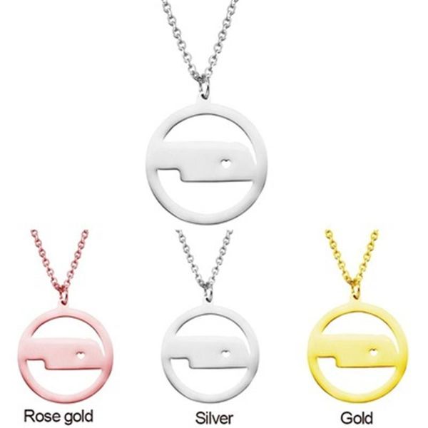 pendant necklaces factory direct supply fashion 304 stainless steel map necklace nebraska simple jewelry, Silver
pendant necklaces factory direct supply fashion 304 stainless steel map necklace nebraska simple jewelry, Silver