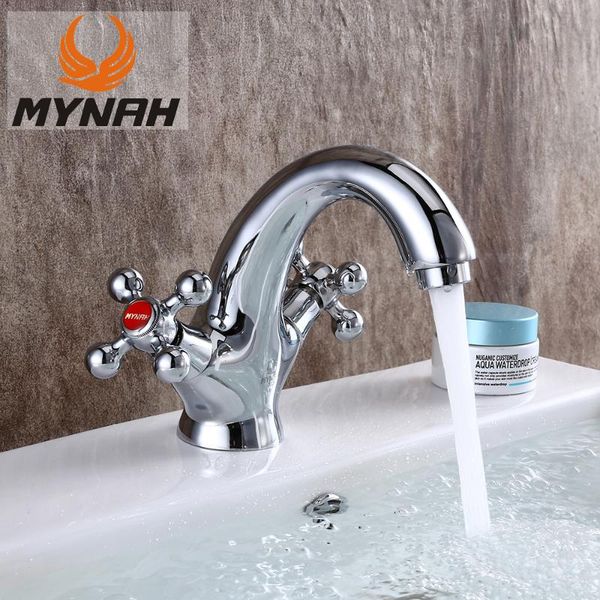 bathroom sink faucets mynah dual handle basin faucet chromed cold and water taps mixer
bathroom sink faucets mynah dual handle basin faucet chromed cold and water taps mixer