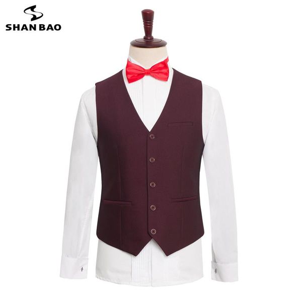men's vests shan bao 2021 autumn brand plus size loose suit vest classic style business casual wedding banquet, Black;white
men's vests shan bao 2021 autumn brand plus size loose suit vest classic style business casual wedding banquet, Black;white