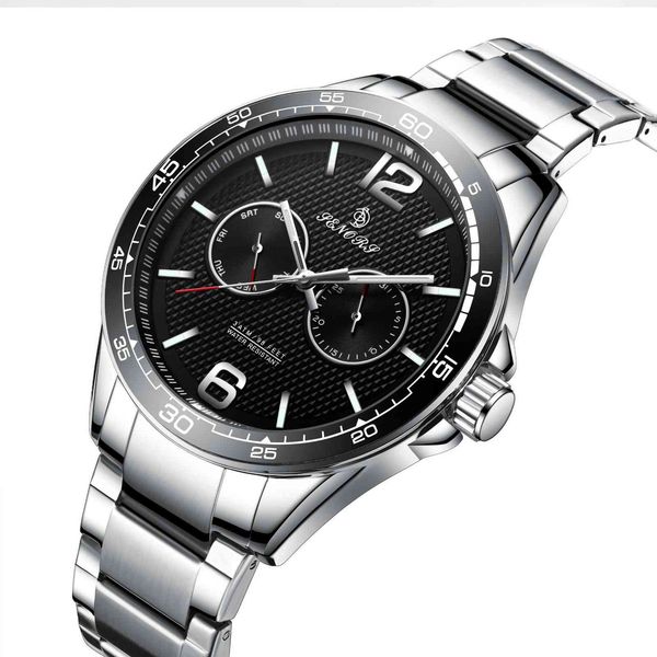 senors outdoor sports waterproof non mechanical watch multi function men's sn098, Slivery;brown
senors outdoor sports waterproof non mechanical watch multi function men's sn098, Slivery;brown