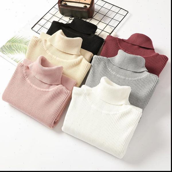 high necked slim long women sweater sleeved solid color small fresh knitted bottoming female pullover spring autumn, White;black
high necked slim long women sweater sleeved solid color small fresh knitted bottoming female pullover spring autumn, White;black