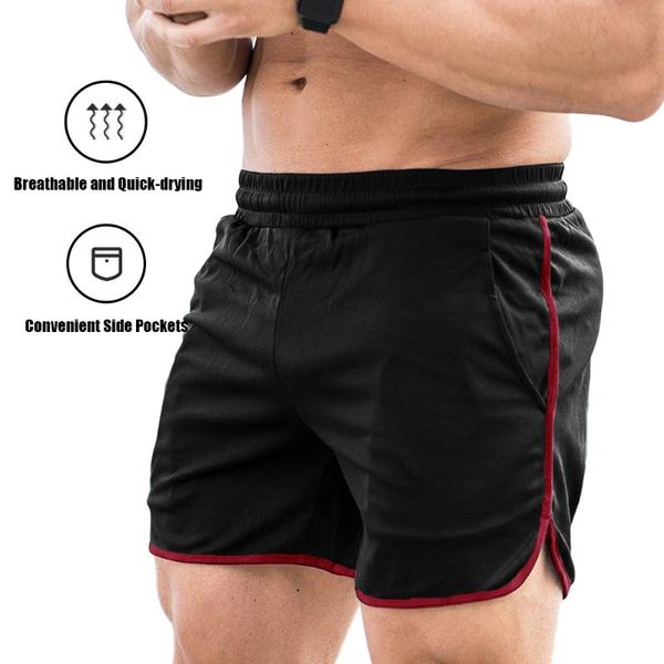 men fitness shorts quick drying gym beach summer lounging sport workout running short pants with pockets men's, White;black
men fitness shorts quick drying gym beach summer lounging sport workout running short pants with pockets men's, White;black