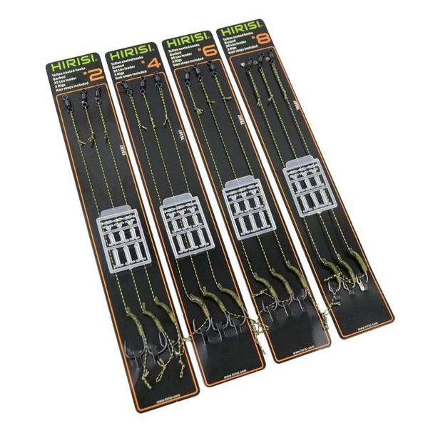 fishing hooks 3pcs/lot carp ready made hook link tied rigs terminal tackle for rig kit 2# 4# 6# 8# set
fishing hooks 3pcs/lot carp ready made hook link tied rigs terminal tackle for rig kit 2# 4# 6# 8# set