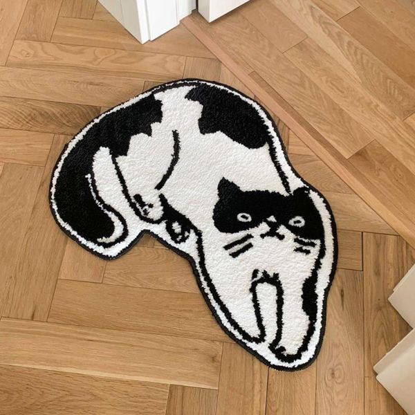 carpets cat shape door mat anti-slip floormat kitchen carpet toilet tapete water absorption rug non-slip porch bedroom soft
carpets cat shape door mat anti-slip floormat kitchen carpet toilet tapete water absorption rug non-slip porch bedroom soft