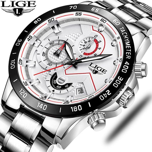 wristwatches relogio masculino lige 2021 fashion mens watches wrist watch quartz clock blue men waterproof chronograph, Slivery;brown
wristwatches relogio masculino lige 2021 fashion mens watches wrist watch quartz clock blue men waterproof chronograph, Slivery;brown
