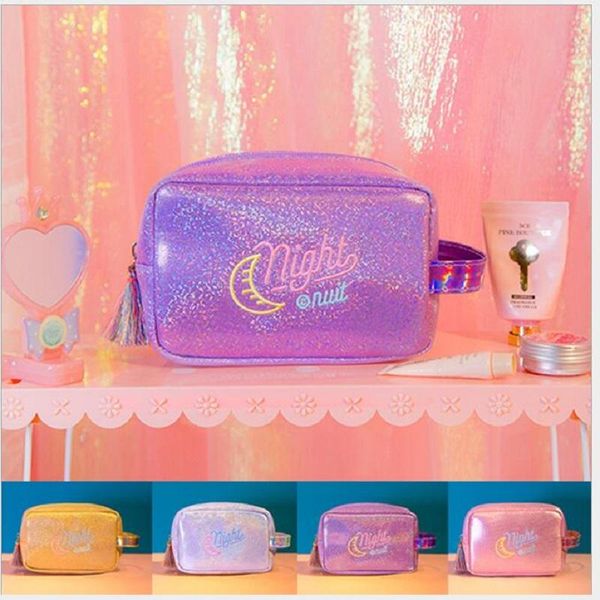 moon shiny tassels women cosmetic bag gilrs make up case pouch embroidery light travel clutch box toiletry wash handbag bags & cases
moon shiny tassels women cosmetic bag gilrs make up case pouch embroidery light travel clutch box toiletry wash handbag bags & cases