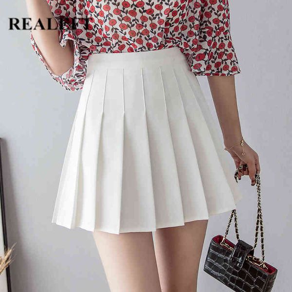 summer pleated skirt female fashion chic short spring high waist solid color mini length white s 210428, Black
summer pleated skirt female fashion chic short spring high waist solid color mini length white s 210428, Black
