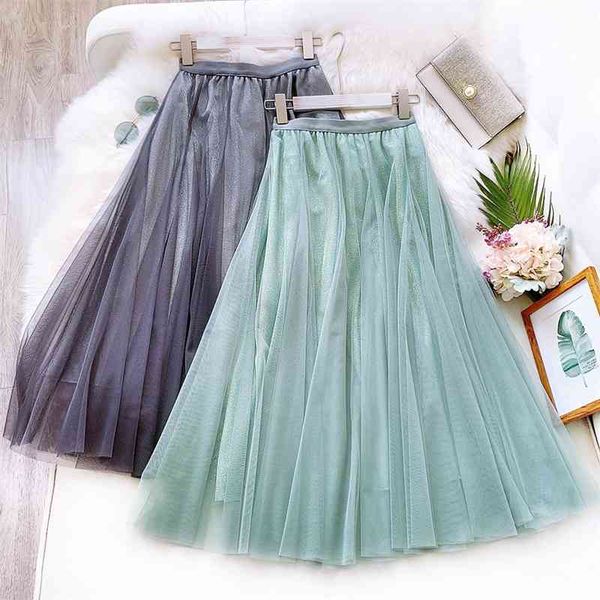 spring summer skirts women korea long tulle sequined pleated a line midi chic high waist bohemian female 210603, Black
spring summer skirts women korea long tulle sequined pleated a line midi chic high waist bohemian female 210603, Black