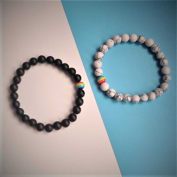 pulsera con cuentas de piedra esmerilada oubaisong, Black
pulsera con cuentas de piedra esmerilada oubaisong, Black