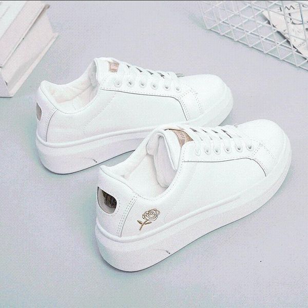 sneakers small white shoes female spring and autumn women's flat waterproof non-slip student thick-soled lace-up wo, Black;red
sneakers small white shoes female spring and autumn women's flat waterproof non-slip student thick-soled lace-up wo, Black;red