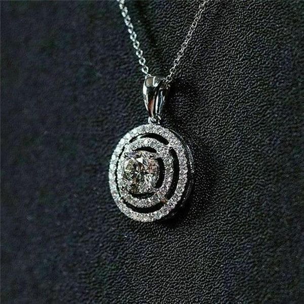 pendant necklaces huitan silver color necklace women fashion round circle delicate female accessories wedding trend jewelry
pendant necklaces huitan silver color necklace women fashion round circle delicate female accessories wedding trend jewelry