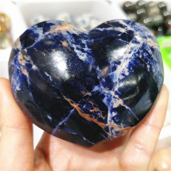 8-10cm natural blue veins stone sodalite crystal polished love heart cabochons ornament for home decoration meditation gemstone decorative o
8-10cm natural blue veins stone sodalite crystal polished love heart cabochons ornament for home decoration meditation gemstone decorative o