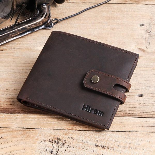 wallets hiram genuine crazy horse leather vintage short wallet men small card holder for hasp male coin purses carteiras, Red;black
wallets hiram genuine crazy horse leather vintage short wallet men small card holder for hasp male coin purses carteiras, Red;black