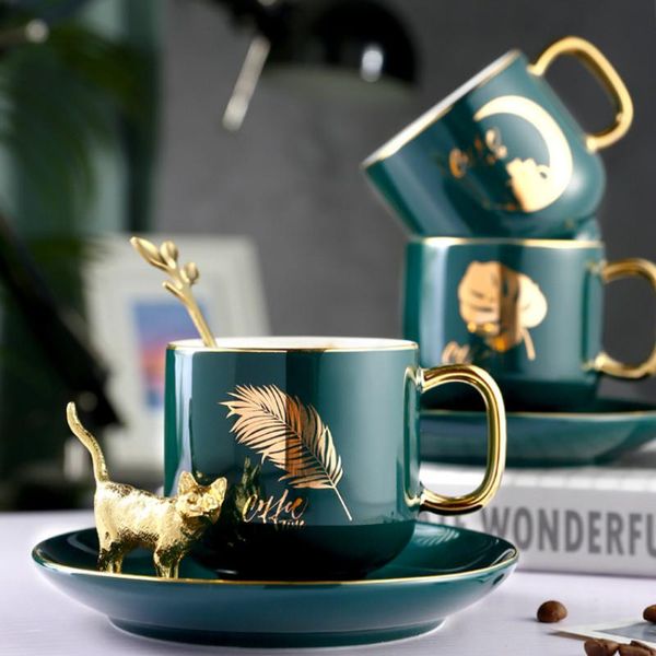 cups & saucers luxury nordic coffee cup handmade creative ceramic gold rim tazas de cafe kitchen drinkware db60bd
cups & saucers luxury nordic coffee cup handmade creative ceramic gold rim tazas de cafe kitchen drinkware db60bd