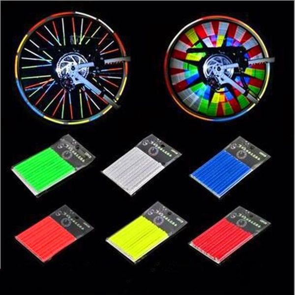 bike lights 12pcs bicycle reflective spokes sticking steel wire clip safety warning light bar reflector accessories
bike lights 12pcs bicycle reflective spokes sticking steel wire clip safety warning light bar reflector accessories