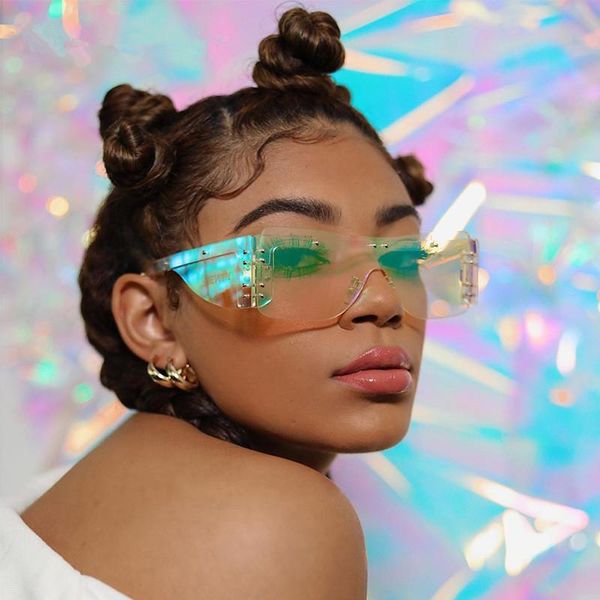 unique oversized one piece shield sunglasses for women vintage gradient black clear eyewear female rivet big glasses blue pink, White;black
unique oversized one piece shield sunglasses for women vintage gradient black clear eyewear female rivet big glasses blue pink, White;black