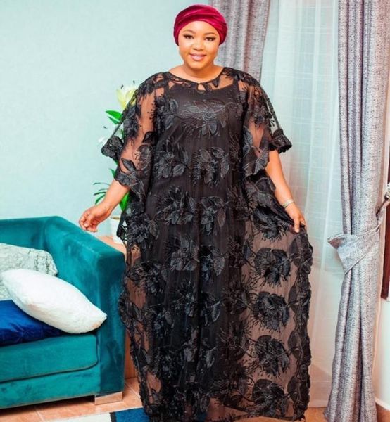 ethnic clothing style classic african women's dashiki fashion abaya stylish net lace gauze bat sleeve loose long dress + inside size, Red
ethnic clothing style classic african women's dashiki fashion abaya stylish net lace gauze bat sleeve loose long dress + inside size, Red