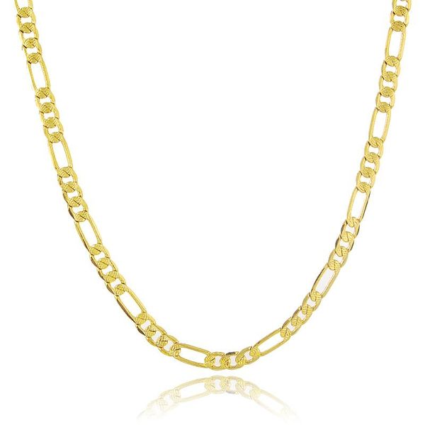 chains factory price 24k yellow gold color 4mm men's chain necklace filled figaro 60cm /75cm long for men jewelry, Silver
chains factory price 24k yellow gold color 4mm men's chain necklace filled figaro 60cm /75cm long for men jewelry, Silver